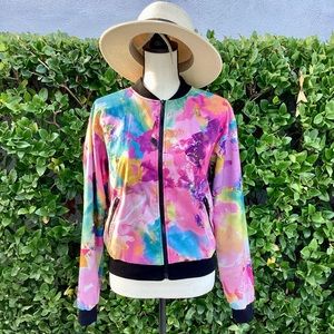 Multi-colored ‘Kitson’ Bomber Jacket